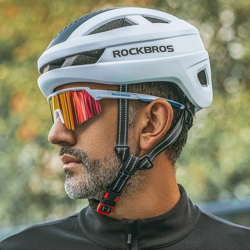 ROCKBROS Bicycle Helmet Breathable Head Protector Cycling Helmet (Matte Design) ROCKBROS Bicycle Helmet Breathable Head Protector Cycling Helmet (Matte Design)